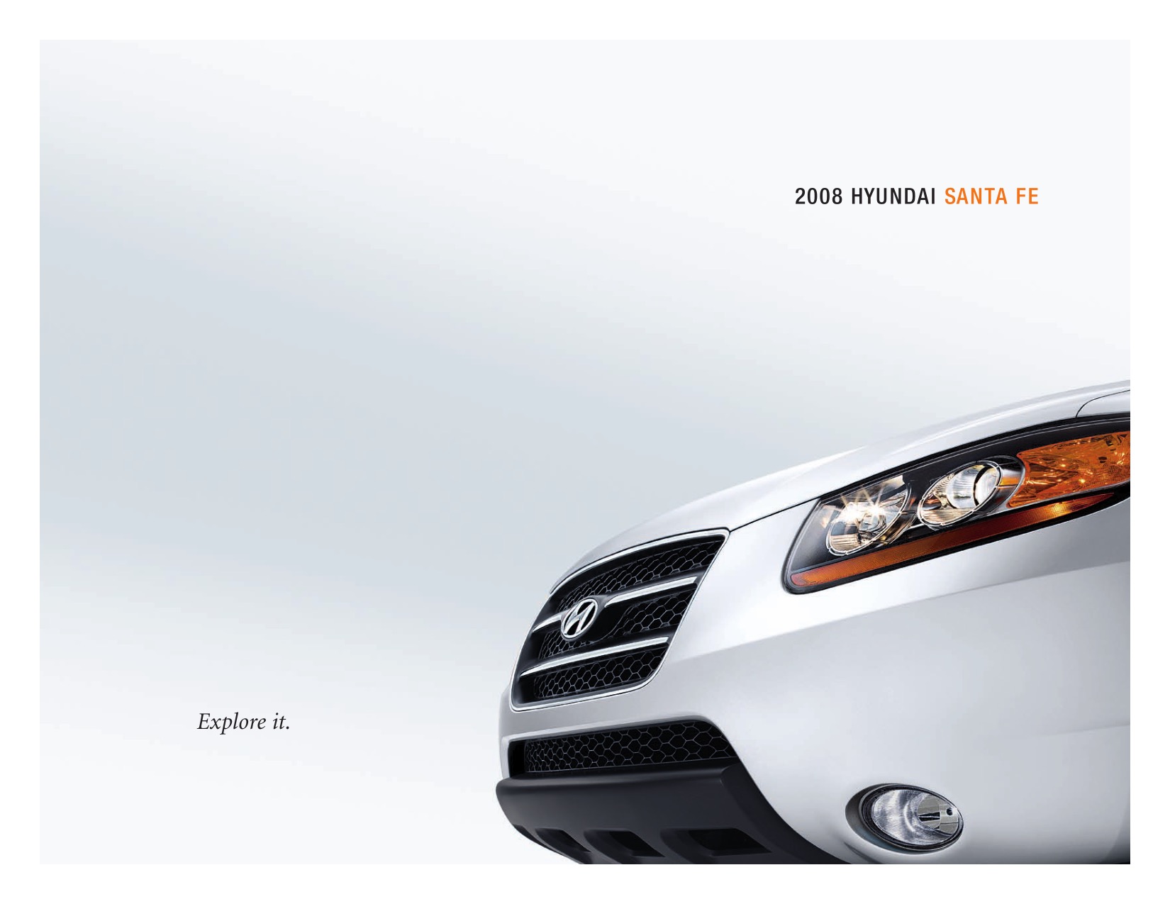 2008 Hyundai SantaFe Brochure Page 2